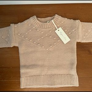 Rylee & Cru sweater. (More pink in person)